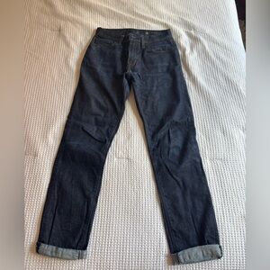 Roark straight fit Hwy 128 Raw Denim 30x32